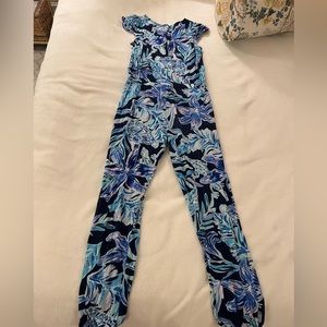 Lilly Pulitzer girls long pants romper